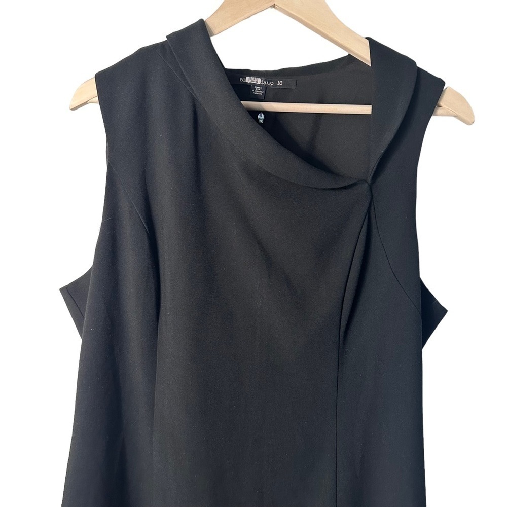 Black Halo Blaze Sheath Dress Size 18 - Picture 3 of 9